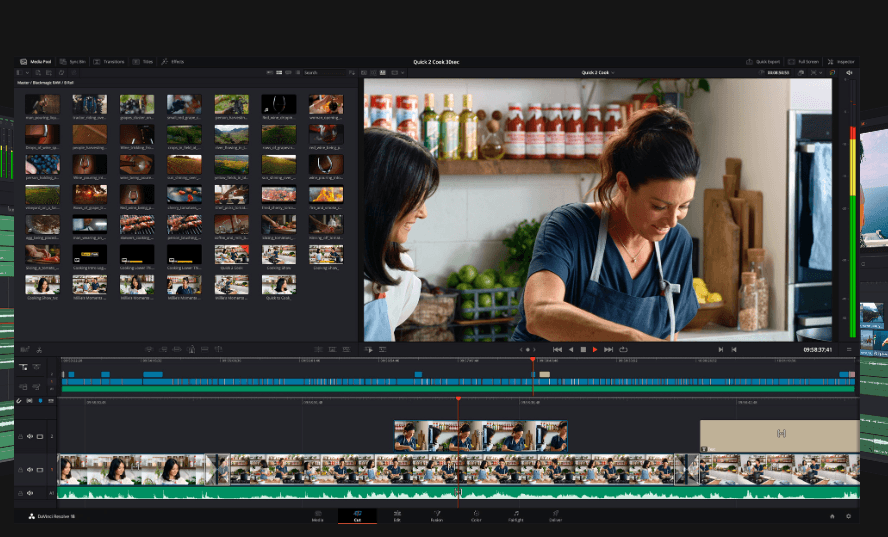 DaVinci Resolve Studio v18.1.1.7 达芬奇视频调色剪辑软件-胡萝卜周